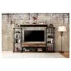 4pc Stonehedge Industrial Pipe Inspired Entertainment Console Black/Natural - HOMES: Inside + Out -HOMES: Inside + Out GUEST 88448617 6e1e 49cb 8e43 74c0ffd02be6