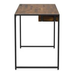 Eriboll Writing Desk With 1 Drawer And USB Plug Sand Black/Natural Tone - HOMES: Inside + Out -HOMES: Inside + Out GUEST 89f1f874 6413 4dd5 ab11 9559f6ebea22