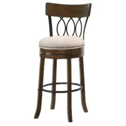 Set Of 2 29" Darlowe Swivel Counter Height Barstools - HOMES: Inside + Out -HOMES: Inside + Out GUEST 8ad06bfc 24c5 4b7d af0d 598d7076a589