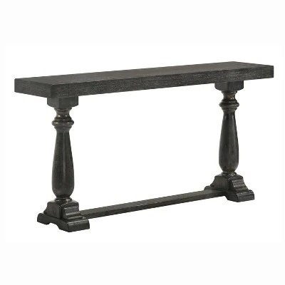 59" Cason Rustic Console Table - HOMES: Inside + Out 11 59" Cason Rustic Console Table - HOMES: Inside + Out - Image 9