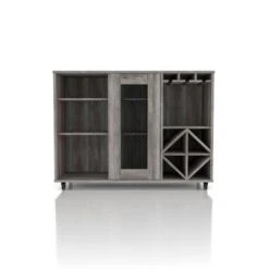 Carmelia Industrial Inspired Sliding Door Buffet - HOMES: Inside + Out -HOMES: Inside + Out GUEST 8c4f7673 b0ff 4d7a 9053 5939c1048f1d