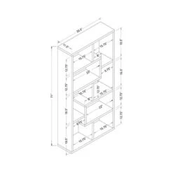 71" Highpoint Bookcase - HOMES: Inside + Out 10 71" Highpoint Bookcase - HOMES: Inside + Out -HOMES: Inside + Out GUEST 8dffcad0 827c 4190 a14d 5e43e26b8d40