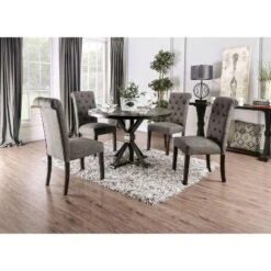 Greiger Round Dining Table Black - HOMES: Inside + Out -HOMES: Inside + Out GUEST 915ed93d 45e8 4a9e 8bb5 5d95ed03336c