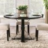 Greiger Round Dining Table Black - HOMES: Inside + Out 2 Greiger Round Dining Table Black - HOMES: Inside + Out -HOMES: Inside + Out GUEST 921c2e98 6bcb 485c ba1b 013709c52f9f