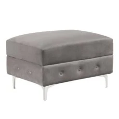 Elmhurst U Shaped Deep Button Tufted Sectional With Ottoman - HOMES: Inside + Out -HOMES: Inside + Out GUEST 95ccd0ed 2230 4b42 848c a3221e2ead84