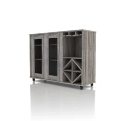 Carmelia Industrial Inspired Sliding Door Buffet - HOMES: Inside + Out -HOMES: Inside + Out GUEST 994064c1 e5fe 4e09 a4b4 a3eafe1eab1b
