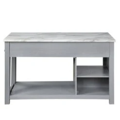 Fredricke Extendable Kitchen Island With Faux Marble - HOMES: Inside + Out 20 Fredricke Extendable Kitchen Island With Faux Marble - HOMES: Inside + Out -HOMES: Inside + Out GUEST 9db7155a 91e2 4eb3 98f7 5200d0d97576