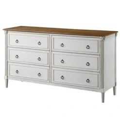 Latimer Traditional 6 Drawers Dresser - HOMES: Inside + Out -HOMES: Inside + Out GUEST 9e36477d d4c6 4397 8e7f 05c46aad2d64