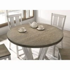 42" Holmsteed Round Counter Height Dining Table Cremini Brown/Antique White - HOMES: Inside + Out -HOMES: Inside + Out GUEST 9f2a7def bd4e 4f7a aeea a8f98ec58926