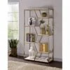 72" Otum 7 Shelf Bookcase Gold - HOMES: Inside + Out -HOMES: Inside + Out GUEST a02738e7 f93b 490a b359 af0b83290a73