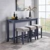 4pc Rockland Counter Height Dining Set Antique Blue - HOMES: Inside + Out -HOMES: Inside + Out GUEST a09b6b35 89f3 4795 8e33 99f565d4afe5