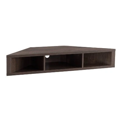 Tybo Open Shelves Corner Floating Console Fits Tv's Up To 50" - HOMES: Inside + Out 9 Tybo Open Shelves Corner Floating Console Fits Tv's Up To 50" - HOMES: Inside + Out - Image 7
