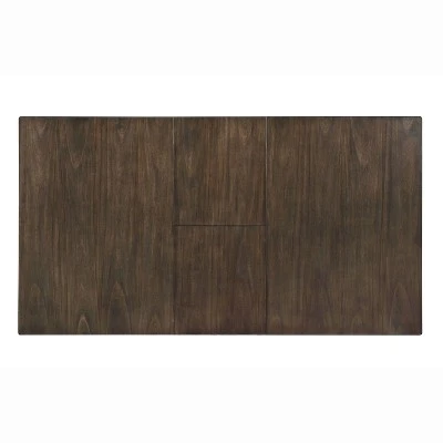 78" Redmond Butterfly Leaf Dining Table Weathered White/Dark Walnut - HOMES: Inside + Out 3 78" Redmond Butterfly Leaf Dining Table Weathered White/Dark Walnut - HOMES: Inside + Out