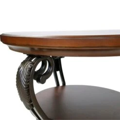 Telmin Traditional Side Table Brown Cherry - HOMES: Inside + Out 15 Telmin Traditional Side Table Brown Cherry - HOMES: Inside + Out -HOMES: Inside + Out GUEST a337b430 d815 4351 a555 906e27d872b9