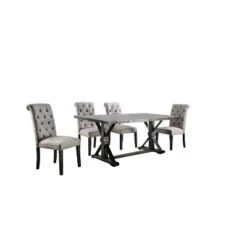 5pc Hepburn Dining Set - HOMES: Inside + Out -HOMES: Inside + Out GUEST a43c0bb5 6720 4bd5 9ee5 a15600ec9241