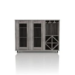 Carmelia Industrial Inspired Sliding Door Buffet - HOMES: Inside + Out -HOMES: Inside + Out GUEST a6aac13c 1dca 4f73 972e 360e846b72ca
