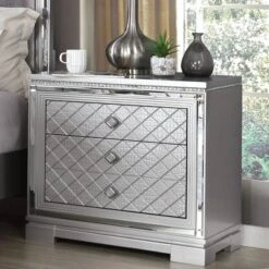 6pc Tenaya Bedroom Set Silver/Gray - HOMES: Inside + Out -HOMES: Inside + Out GUEST a96b115c d0b3 4410 b15c 7baf612f4ded