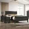 3pc Sliver Sleigh Bed With 2 Nightstands - HOMES: Inside + Out -HOMES: Inside + Out GUEST a9ae8526 4640 4663 9c46 5b9d8014d1b0