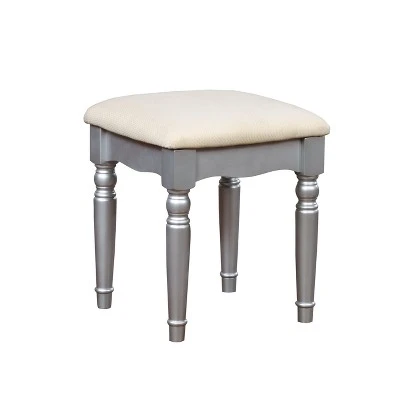 3pc Branson 9 Drawer Transitional Vanity Table Set - HOMES: Inside + Out 4 3pc Branson 9 Drawer Transitional Vanity Table Set - HOMES: Inside + Out - Image 2