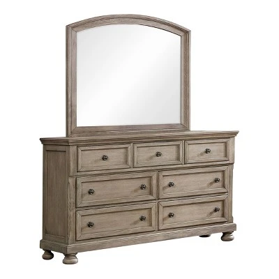 7 Earl Drawer Dresser Gray - HOMES: Inside + Out 4 7 Earl Drawer Dresser Gray - HOMES: Inside + Out - Image 2