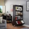 66.15" Brunetti Mobile Bookcase Espresso - HOMES: Inside + Out -HOMES: Inside + Out GUEST acc0303b 3036 41b9 983a 092660aba656