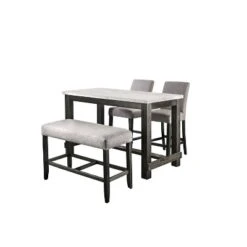 4pc Norelo Counter Height Dining Set - HOMES: Inside + Out -HOMES: Inside + Out GUEST ad4081e5 497f 4484 b729 8737ef5dbbb3