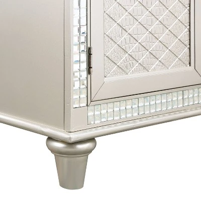 Jenra 2 Drawer Buffet Server Champagne - HOMES: Inside + Out 4 Jenra 2 Drawer Buffet Server Champagne - HOMES: Inside + Out - Image 2