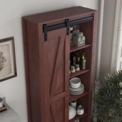 72" Arbolada Sliding Door Bookcase - HOMES: Inside + Out -HOMES: Inside + Out GUEST addb5087 5ca0 451f a25b dfd1f9c01aed