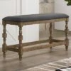 Bringe Upholstered Counter Height Bench - HOMES: Inside + Out -HOMES: Inside + Out GUEST aef9f318 b677 47db 812b 0d9ddb12216a
