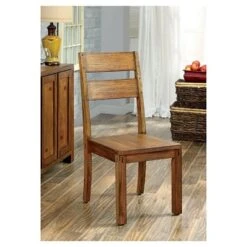 7pc Arsenio Sturdy Dining Table Set Dark Oak - HOMES: Inside + Out -HOMES: Inside + Out GUEST b104e25d c52c 4f0c b5fd 6ea5628ecb3d