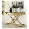 Sunkissed Modern Mirrored Sofa Table Brass - HOMES: Inside + Out 2 Sunkissed Modern Mirrored Sofa Table Brass - HOMES: Inside + Out -HOMES: Inside + Out GUEST b1064931 8f5c 4022 8336 446166e170fe