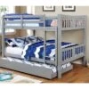HOMES: Inside + Out Twin Over Twin Kids' Clare Bunk Bed Gray - IoHOMES -HOMES: Inside + Out GUEST b13b9cd5 652d 4763 a054 dc916373fcdc