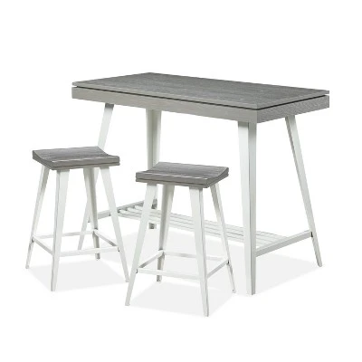 3pc Mycina Counter Height Table Set - HOMES: Inside + Out 7 3pc Mycina Counter Height Table Set - HOMES: Inside + Out - Image 5