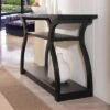 Persephone Console Table Black - HOMES: Inside + Out