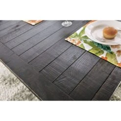 Hepburn Rectangular Dining Table Black - HOMES: Inside + Out 13 Hepburn Rectangular Dining Table Black - HOMES: Inside + Out -HOMES: Inside + Out GUEST b39ee586 dfb2 4453 97de 8def56d52d49