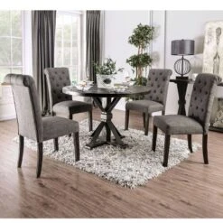 5pc Hedgeburn Round Dining Set - HOMES: Inside + Out