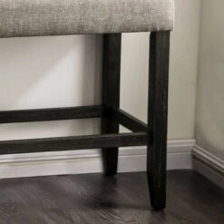 Norelo Upholstered Counter Height Bench Light Gray - HOMES: Inside + Out -HOMES: Inside + Out GUEST b4e9fb67 804c 422d a109 1d2ab485f419