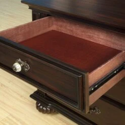 3pc California King Pennings Traditional Bed Set And Nightstand With Chest Dark Walnut - HOMES: Inside + Out 32 3pc California King Pennings Traditional Bed Set And Nightstand With Chest Dark Walnut - HOMES: Inside + Out -HOMES: Inside + Out GUEST b5cac715 cbc7 483e ad69 23d473d222f7