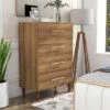 Esigne Mid-Century 4 Drawer Chest Light Oak - HOMES: Inside + Out 1 Esigne Mid-Century 4 Drawer Chest Light Oak - HOMES: Inside + Out -HOMES: Inside + Out GUEST b6b48429 5999 4ac9 a7ac 3615c0926b2f