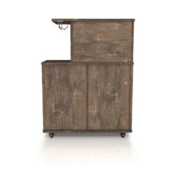 Morse Farmhouse Mobile Wine Cabinet Reclaimed Oak - HOMES: Inside + Out -HOMES: Inside + Out GUEST b7fbcad6 077e 43d1 b1d6 8b80f5c79452