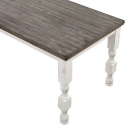 78" Cambrien Rustic Two-Tone Counter Height Dining Table Antique White/Gray - HOMES: Inside + Out -HOMES: Inside + Out GUEST b873ea93 b3d5 42b7 bb67 401ebeb0b568