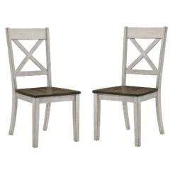 2pk Calton X Shaped Back Dining Chairs - HOMES: Inside + Out -HOMES: Inside + Out GUEST b8b227e4 65c5 443b a72e 6168dd71c32b