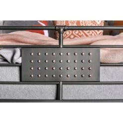 HOMES: Inside + Out Derrick Kids' Bunk Bed Antique Black - IoHOMES -HOMES: Inside + Out GUEST ba90901e c820 494b 9511 d233a11601c3