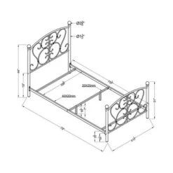 HOMES: Inside + Out Twin Allen Kids' Metal Bed - IoHOMES -HOMES: Inside + Out GUEST c1a509e4 c099 4d4d 9c0c 09cc46e35f00