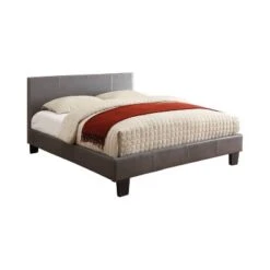 Lizsa Leatherette Upholstered Eastern Bed - HOMES: Inside + Out -HOMES: Inside + Out GUEST c3670854 64c3 49ea aef0 63f523bfb109