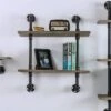Dylan 2 Layer Floating Shelves Natural - HOMES: Inside + Out -HOMES: Inside + Out GUEST c390efc1 45d5 4775 953b a7167cb58e5b