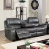 Symons Upholstered Recliner Sofa Gray - HOMES: Inside + Out 1 Symons Upholstered Recliner Sofa Gray - HOMES: Inside + Out -HOMES: Inside + Out GUEST c3f8b6f8 3b06 4dbc a95a a98d3fa970bf