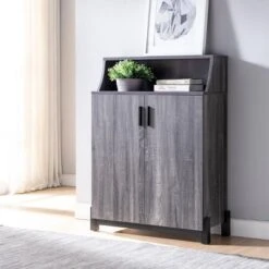 Haynes Storage Cabinet Dark Gray - HOMES: Inside + Out