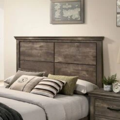 3pc Jacobi Bed With 2 Nightstands Gray - HOMES: Inside + Out -HOMES: Inside + Out GUEST c57e6cf9 5958 49fa 92b8 4db4b1c4d0c2