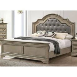 3pc Kritan Bed With 2 Nightstands Antique Warm Gray - HOMES: Inside + Out 14 3pc Kritan Bed With 2 Nightstands Antique Warm Gray - HOMES: Inside + Out -HOMES: Inside + Out GUEST c5cc40a0 5d16 4a66 86aa c09d676d8f7e